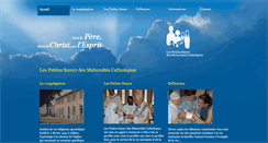 Desktop Screenshot of maternites-catholiques.org